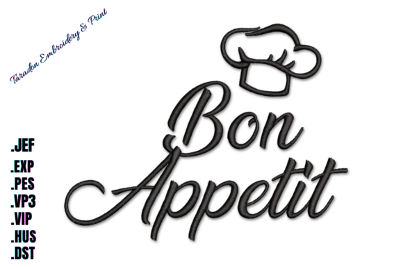 Bon Appetit Embroidery Design: A Practical Review