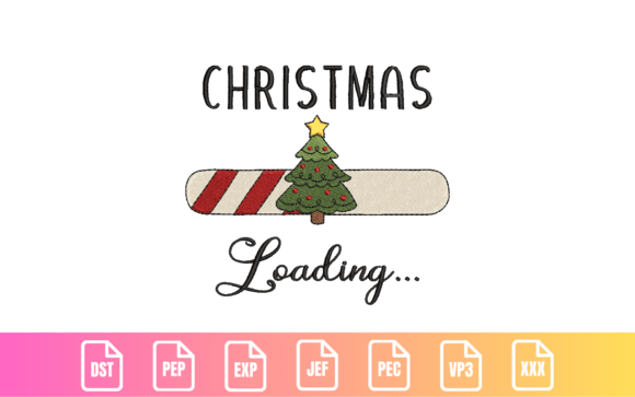 Christmas Loading: Embroidery Design Review