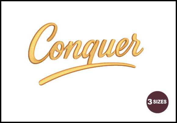 Conquer: Bold Motivation for Holiday Gifts