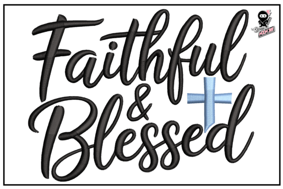 Faithful and Blessed Embroidery Design: A Seller’s Review