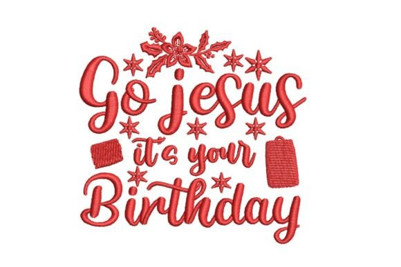 Go Jesus It's Your Birthday: Festive Christmas Typography Review