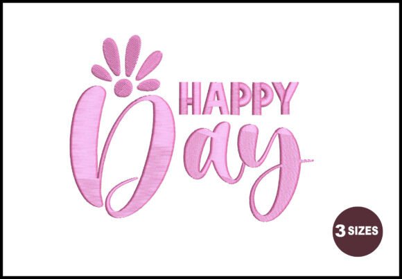 Happy Day Embroidery Design Review for Craft Fair Sellers