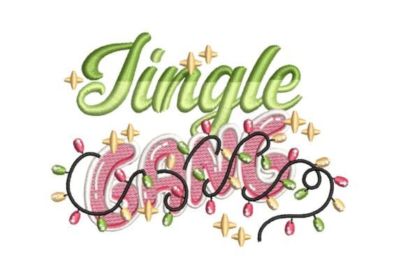 Jingle Gang: A Festive, Sale-Ready Embroidery Design