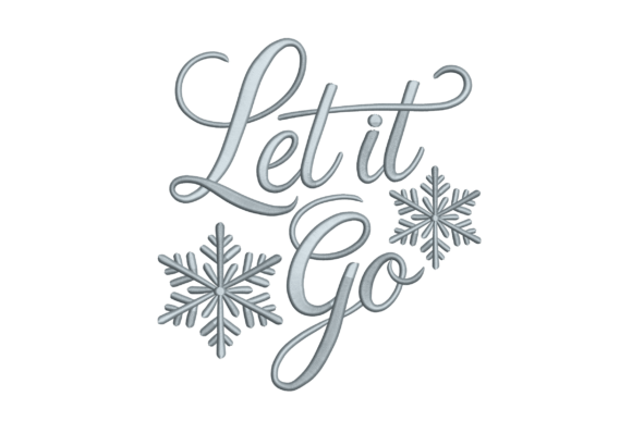 Let It Go Snowflakes Machine Embroidery Design Review