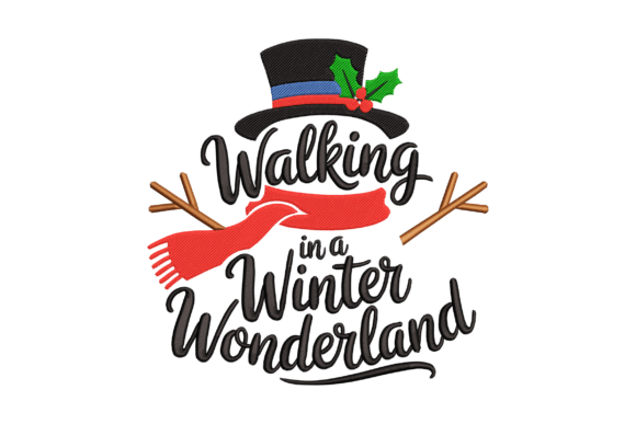 Walking in a Winter Wonderland Embroidery Review